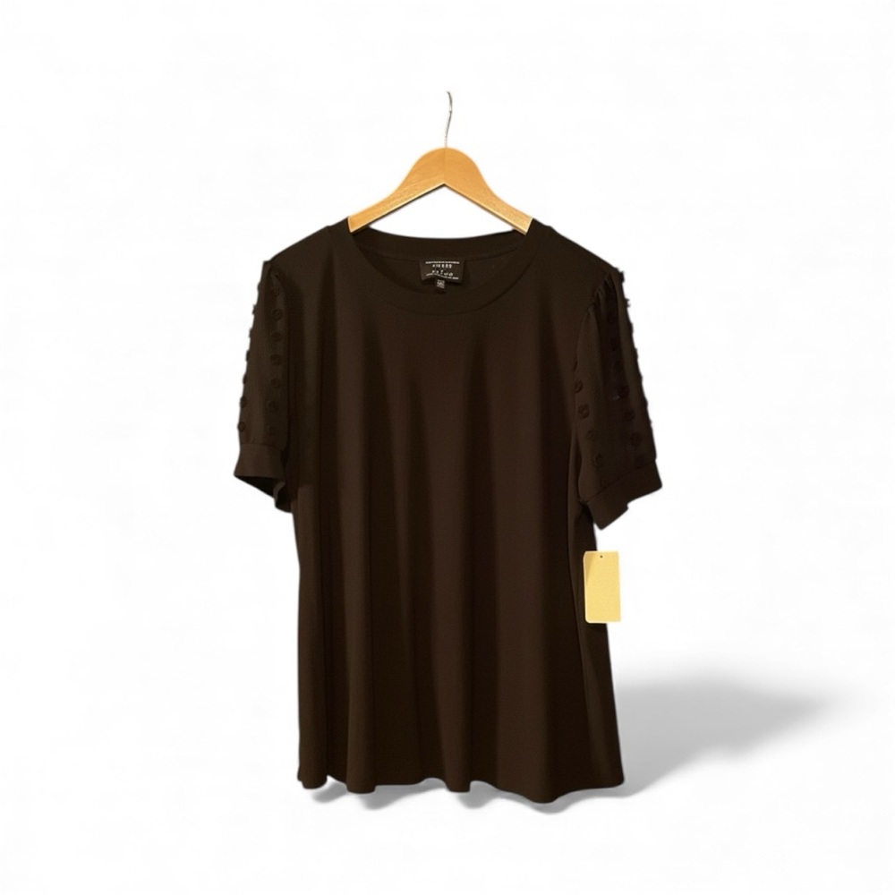 Elegant Black Women's Top - Picture 2 of 3
